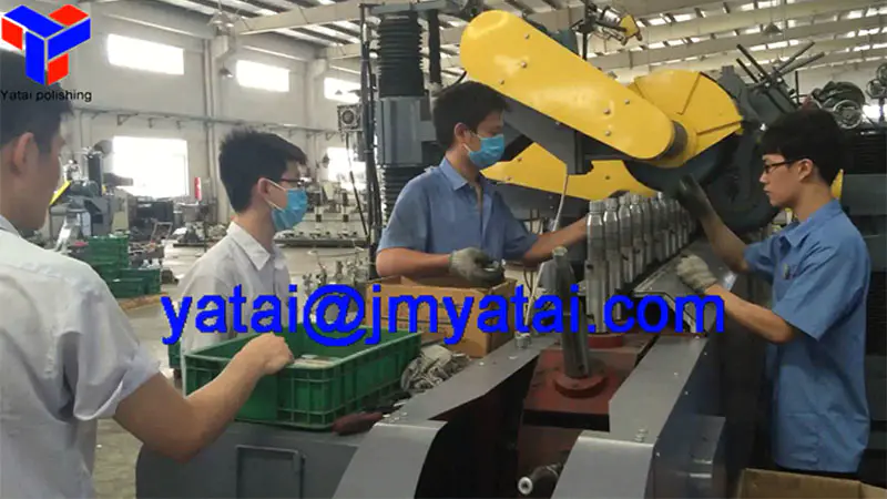 Bathroom faucets automatic disc polishing machine manufacturers